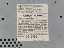 2001-2004 Subaru Legacy Radio AM FM Cd Player Receiver Replacement P/N:PF-16311 Fits Fits 2001 2002 2003 2004 OEM Used Auto Parts