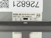 2005-2010 Honda Odyssey Radio AM FM Cd Player Receiver Replacement P/N:39100-SHJ-A900 Fits Fits 2005 2006 2007 2008 2009 2010 OEM Used Auto Parts - Oemusedautoparts1.com