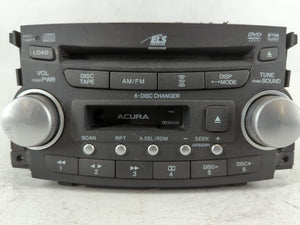 2004-2006 Acura Tl Radio AM FM Cd Player Receiver Replacement P/N:39100-SEP-A010 Fits Fits 2004 2005 2006 OEM Used Auto Parts