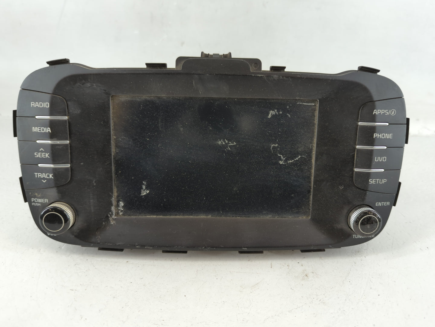 2017-2019 Kia Soul Radio AM FM Cd Player Receiver Replacement P/N:96160-B2310CA Fits Fits 2017 2018 2019 OEM Used Auto Parts - Oemusedautoparts1.com