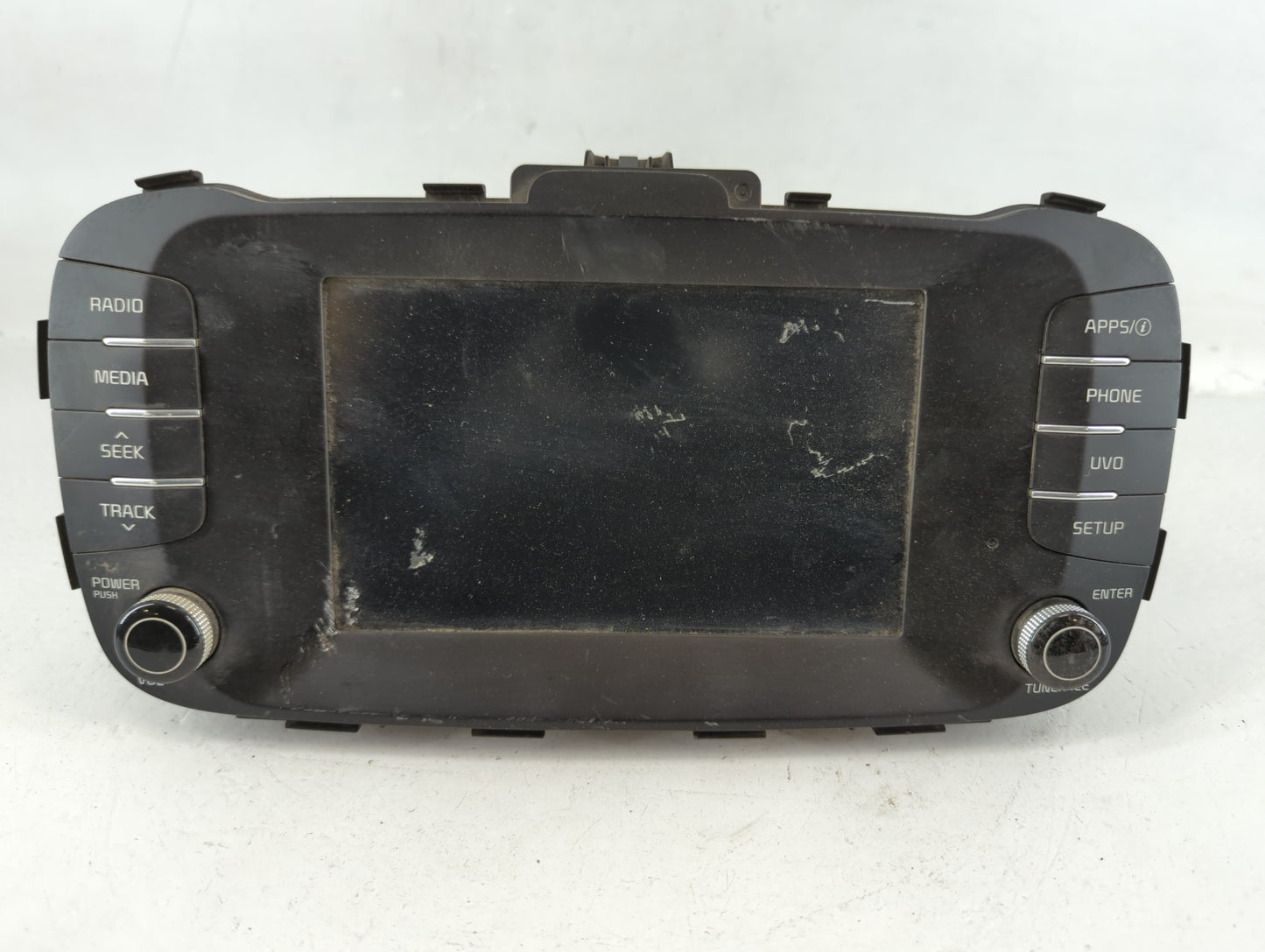 2017-2019 Kia Soul Radio AM FM Cd Player Receiver Replacement P/N:96160-B2310CA Fits Fits 2017 2018 2019 OEM Used Auto Parts - Oemusedautoparts1.com