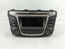 2015-2017 Hyundai Accent Radio AM FM Cd Player Receiver Replacement P/N:96170-1R111RDR Fits Fits 2015 2016 2017 OEM Used Auto Parts