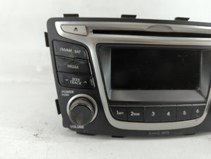 2015-2017 Hyundai Accent Radio AM FM Cd Player Receiver Replacement P/N:96170-1R111RDR Fits Fits 2015 2016 2017 OEM Used Auto Parts