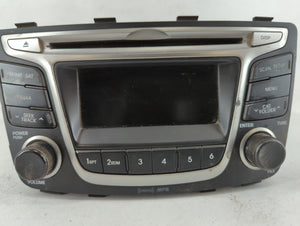 2015-2017 Hyundai Accent Radio AM FM Cd Player Receiver Replacement P/N:96170-1R111RDR Fits Fits 2015 2016 2017 OEM Used Auto Parts