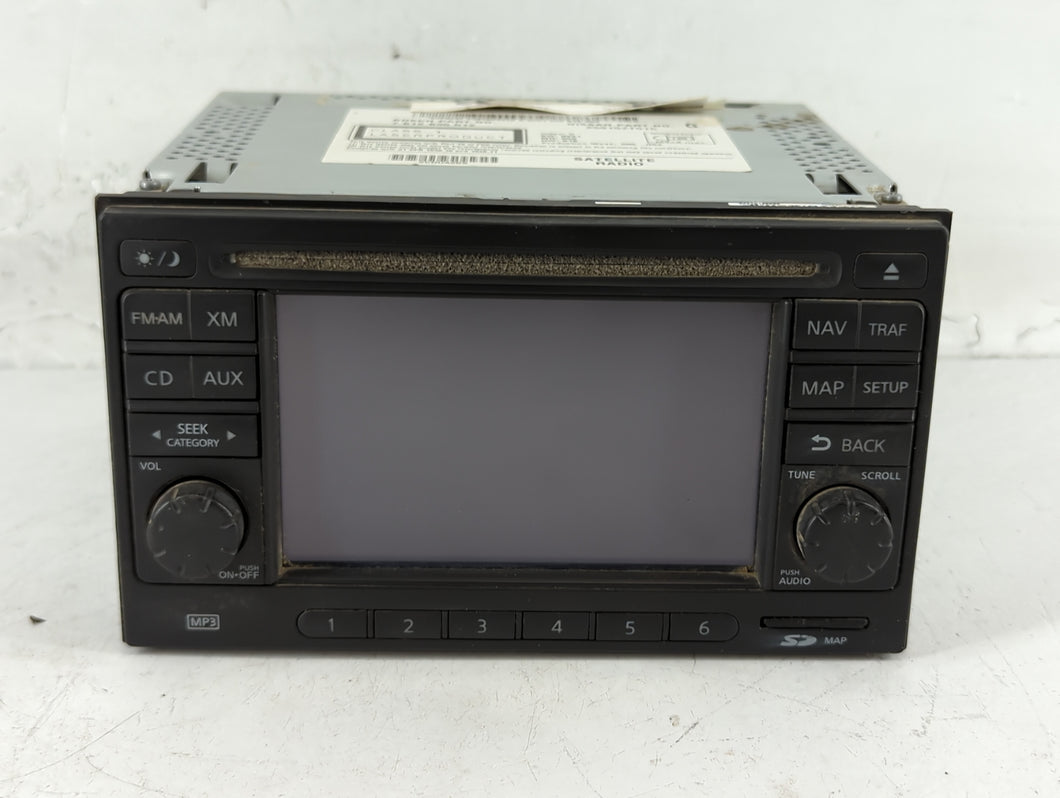 2010-2012 Nissan Sentra Radio AM FM Cd Player Receiver Replacement P/N:7 612 830 012 Fits Fits 2010 2011 2012 OEM Used Auto Parts