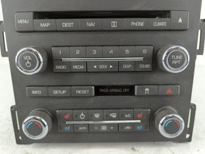 2009 Lincoln Mks Radio AM FM Cd Player Receiver Replacement P/N:8A5T 19C156BC NAU-4203 Fits OEM Used Auto Parts