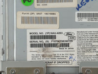 2009 Lincoln Mks Radio AM FM Cd Player Receiver Replacement P/N:8A5T 19C156BC NAU-4203 Fits OEM Used Auto Parts - Oemusedautoparts1.com