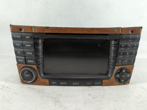 2007 Mercedes-Benz E350 Radio AM FM Cd Player Receiver Replacement P/N:A 211 820 34 97 Fits Fits 2008 OEM Used Auto Parts