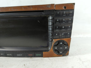 2007 Mercedes-Benz E350 Radio AM FM Cd Player Receiver Replacement P/N:A 211 820 34 97 Fits Fits 2008 OEM Used Auto Parts