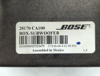 2003-2004 Nissan Murano Radio AM FM Cd Player Receiver Replacement P/N:28170 CA100 Fits Fits 2003 2004 OEM Used Auto Parts - Oemusedautoparts1.com