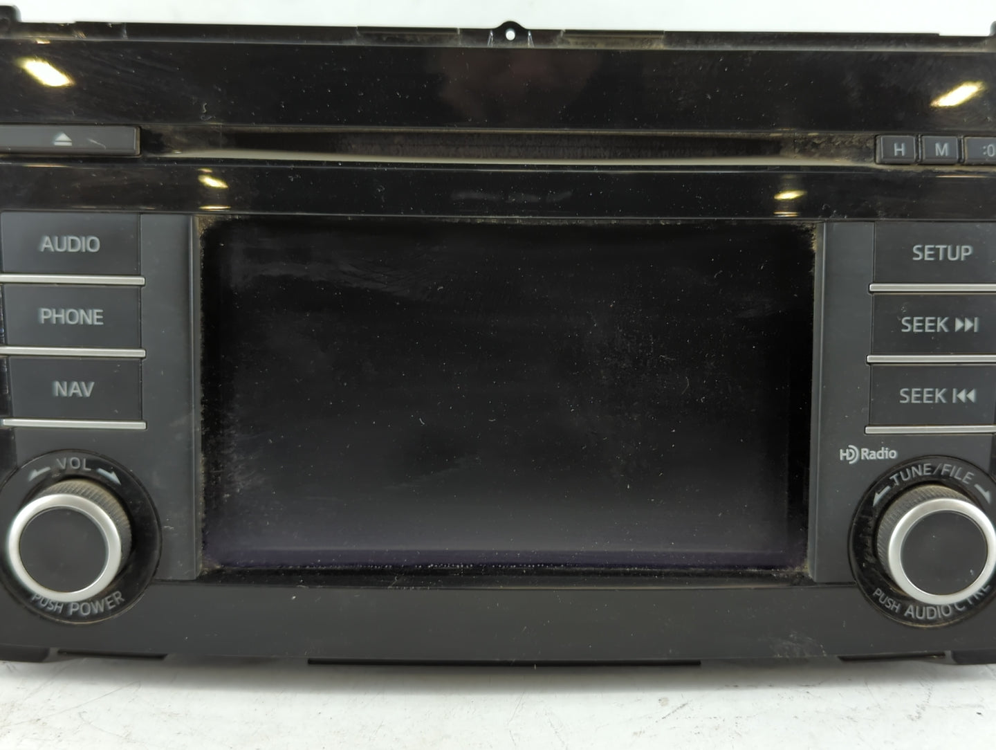 2013-2015 Mazda Cx-9 Radio AM FM Cd Player Receiver Replacement P/N:CV-VN72E0JM 16700060, TK21 66 DV0B Fits Fits 2013 2014 2015 OEM Used Auto Parts - Oemusedautoparts1.com