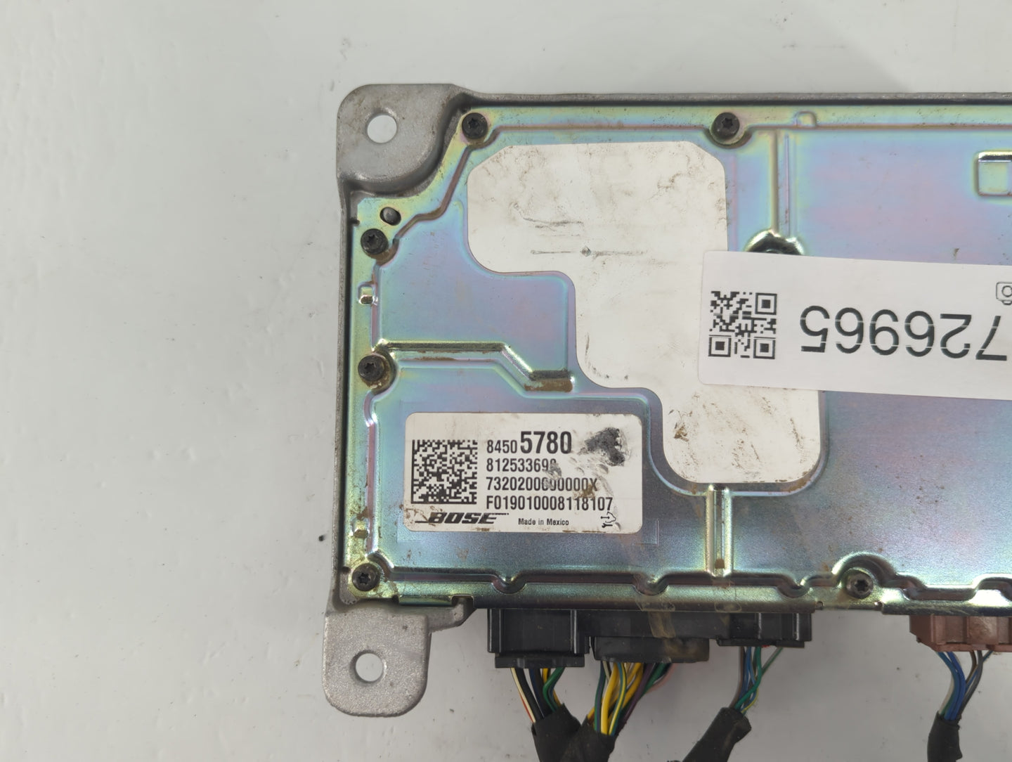 2019 Cadillac Cts Radio AM FM Cd Player Receiver Replacement P/N:84505780 Fits OEM Used Auto Parts - Oemusedautoparts1.com