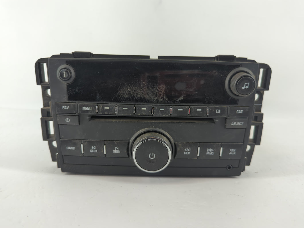 2009-2011 Gmc Acadia Radio AM FM Cd Player Receiver Replacement P/N:20918592 Fits Fits 2009 2010 2011 OEM Used Auto Parts