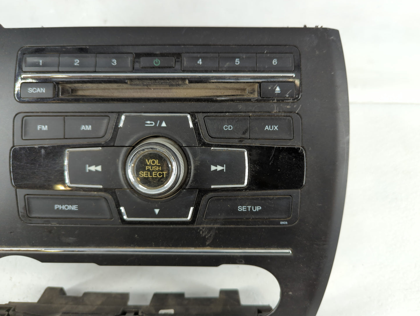 2014-2015 Honda Civic Radio AM FM Cd Player Receiver Replacement P/N:39100-TR3-A314-M1 Fits Fits 2014 2015 OEM Used Auto Parts - Oemusedautoparts1.com