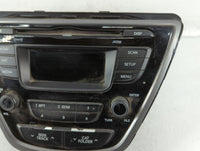 2014-2016 Hyundai Elantra Radio AM FM Cd Player Receiver Replacement P/N:96170-3X156GU Fits Fits 2014 2015 2016 OEM Used Auto Parts - Oemusedautoparts1.com