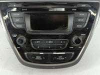 2014-2016 Hyundai Elantra Radio AM FM Cd Player Receiver Replacement P/N:96170-3X156GU Fits Fits 2014 2015 2016 OEM Used Auto Parts - Oemusedautoparts1.com