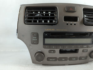 2004-2006 Lexus Es330 Radio AM FM Cd Player Receiver Replacement P/N:86120-33512 Fits Fits 2002 2003 2004 2005 2006 OEM Used Auto Parts