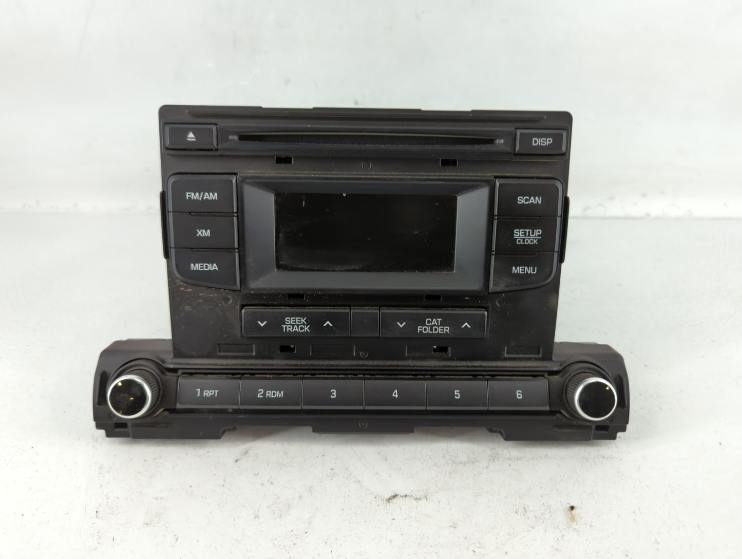 2017-2018 Hyundai Elantra Radio AM FM Cd Player Receiver Replacement P/N:96170-F2100UAT Fits Fits 2017 2018 OEM Used Auto Parts - Oemusedautoparts1.com