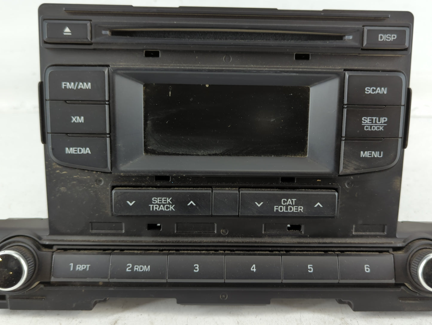 2017-2018 Hyundai Elantra Radio AM FM Cd Player Receiver Replacement P/N:96170-F2100UAT Fits Fits 2017 2018 OEM Used Auto Parts - Oemusedautoparts1.com