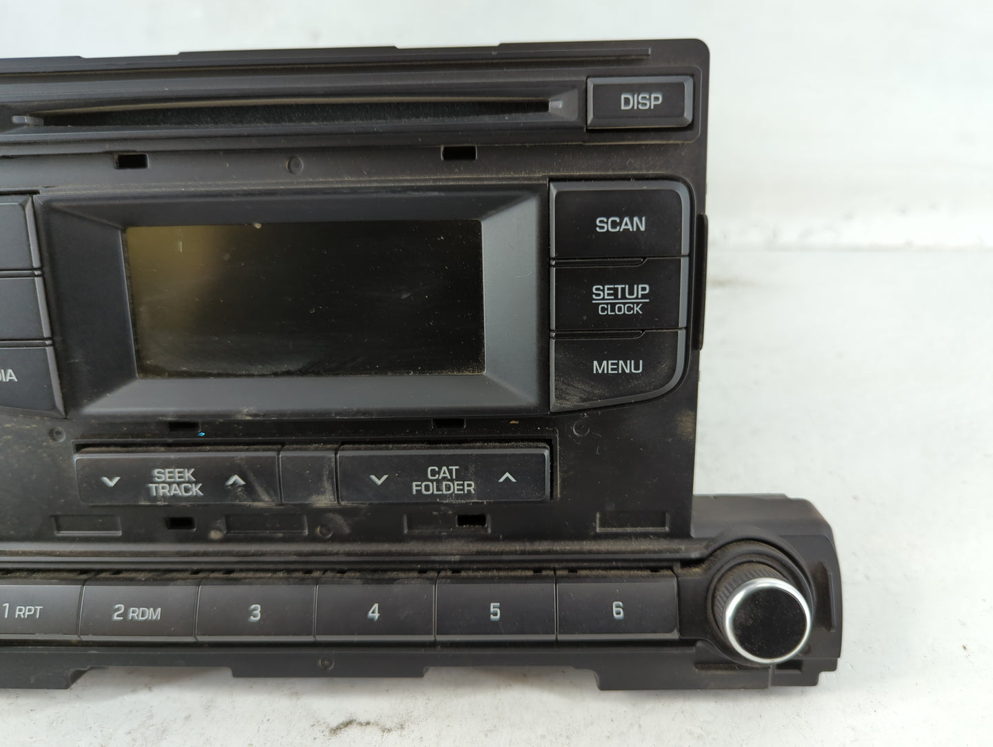 2017-2018 Hyundai Elantra Radio AM FM Cd Player Receiver Replacement P/N:96170-F2100UAT Fits Fits 2017 2018 OEM Used Auto Parts - Oemusedautoparts1.com