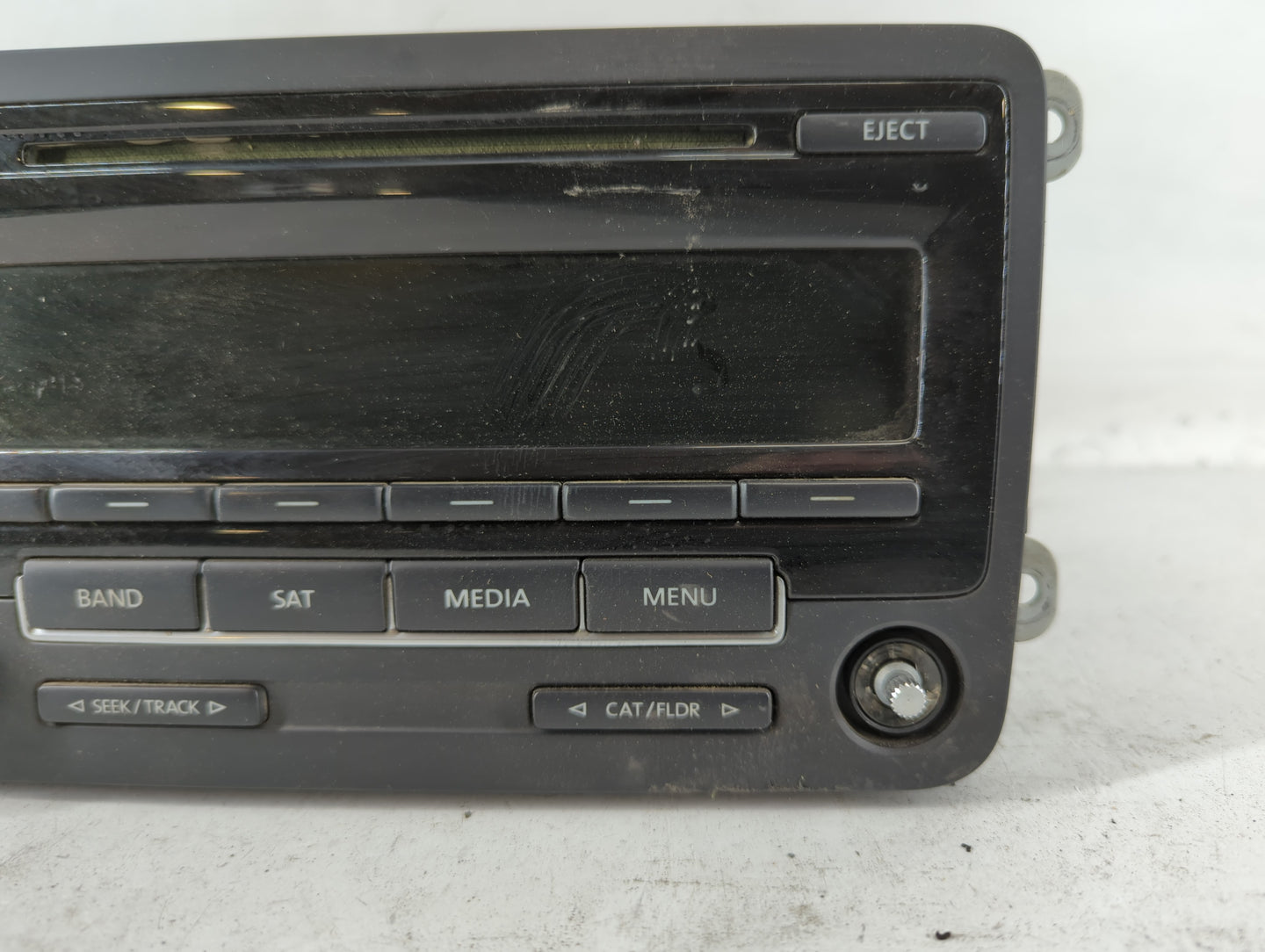 2011-2014 Volkswagen Jetta Radio AM FM Cd Player Receiver Replacement P/N:1K0 035 164 F 1K0 035 164 D Fits OEM Used Auto Parts - Oemusedautoparts1.com