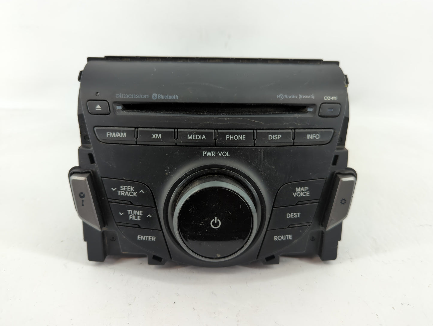 2012-2013 Hyundai Azera Radio AM FM Cd Player Receiver Replacement P/N:96560-3V4514X Fits Fits 2012 2013 OEM Used Auto Parts - Oemusedautoparts1.com