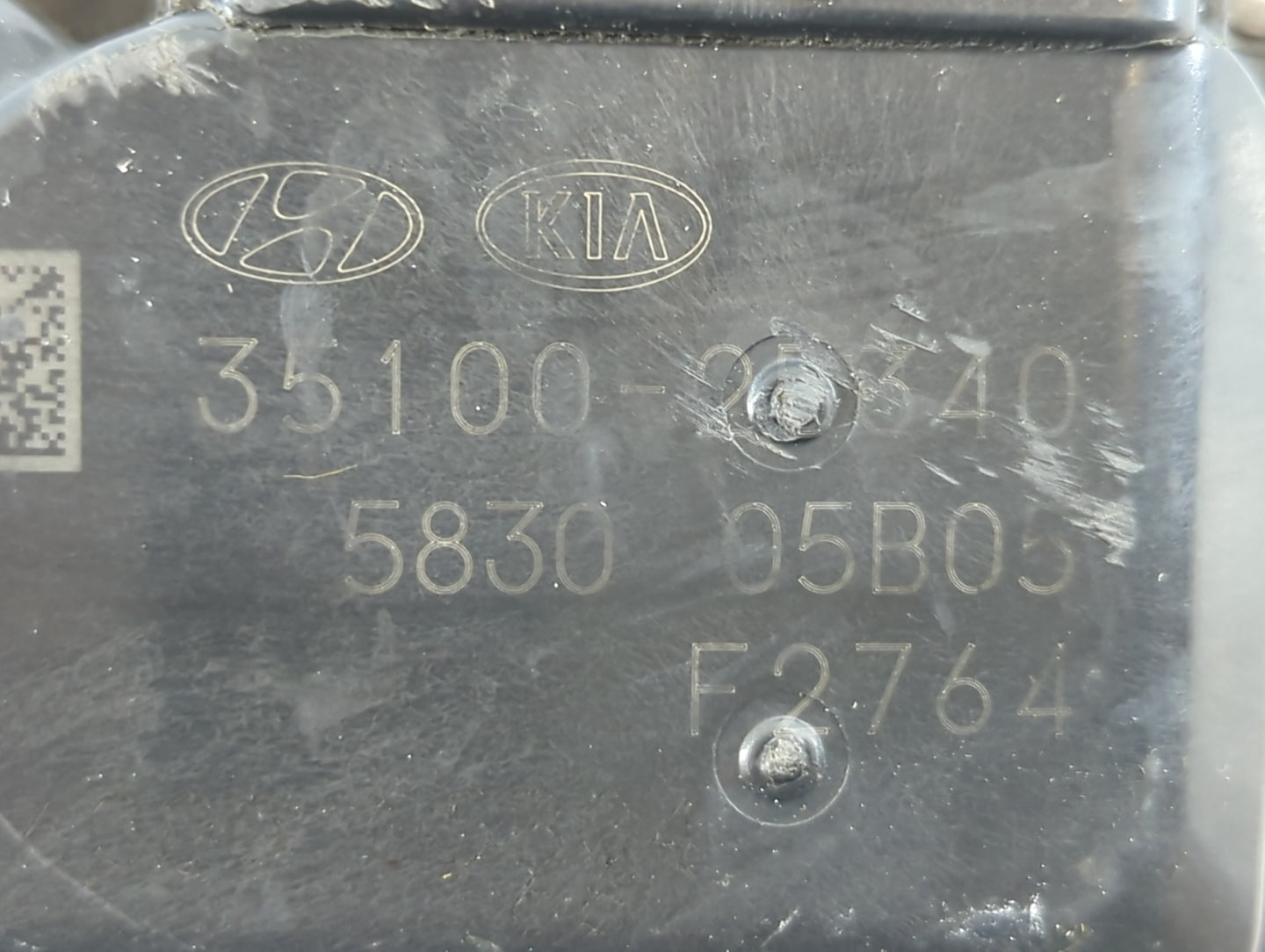 2016-2020 Kia Optima Throttle Body P/N:5830 -05B05 35100-20340 Fits Fits 2015 2016 2017 2018 2019 2020 2021 2022 OEM Used Auto Parts - Oemusedautoparts1.com