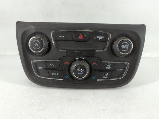 2018 Jeep Compass Climate Control Module Temperature AC/Heater Replacement Fits OEM Used Auto Parts - Oemusedautoparts1.com