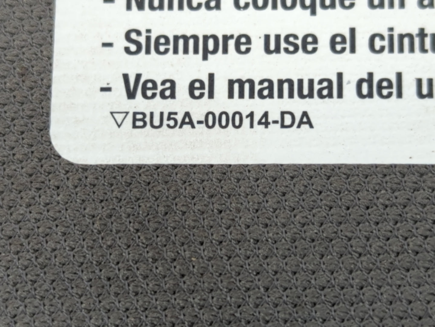2018-2020 Ford F-150 Sun Visor Shade Replacement Passenger Right Mirror Fits Fits 2018 2019 2020 OEM Used Auto Parts - Oemusedautoparts1.com