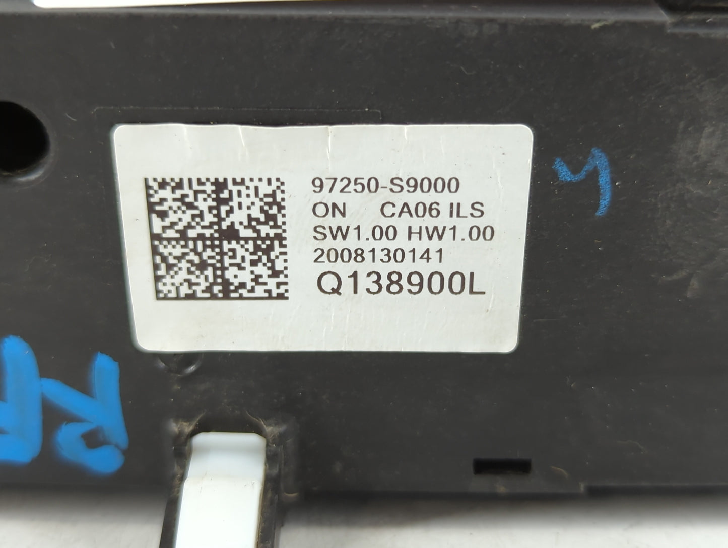 2020-2022 Kia Telluride Climate Control Module Temperature AC/Heater Replacement P/N:Q138900L 97250-S9000 Fits Fits 2020 2021 2022 OEM Used Auto Parts - Oemusedautoparts1.com