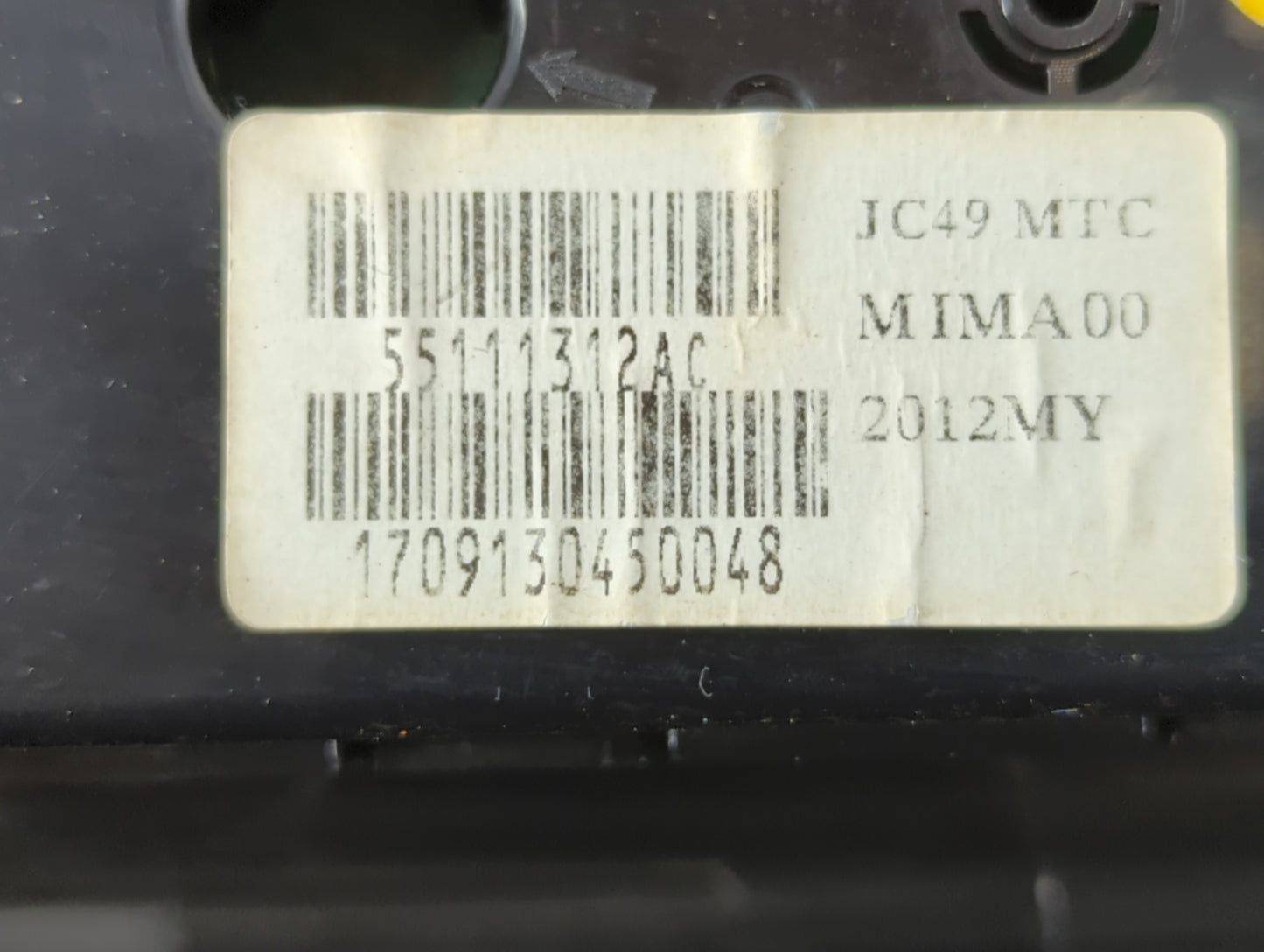 2018 Dodge Caravan Climate Control Module Temperature AC/Heater Replacement P/N:1709130450048 55111312AC Fits OEM Used Auto Parts - Oemusedautoparts1.com
