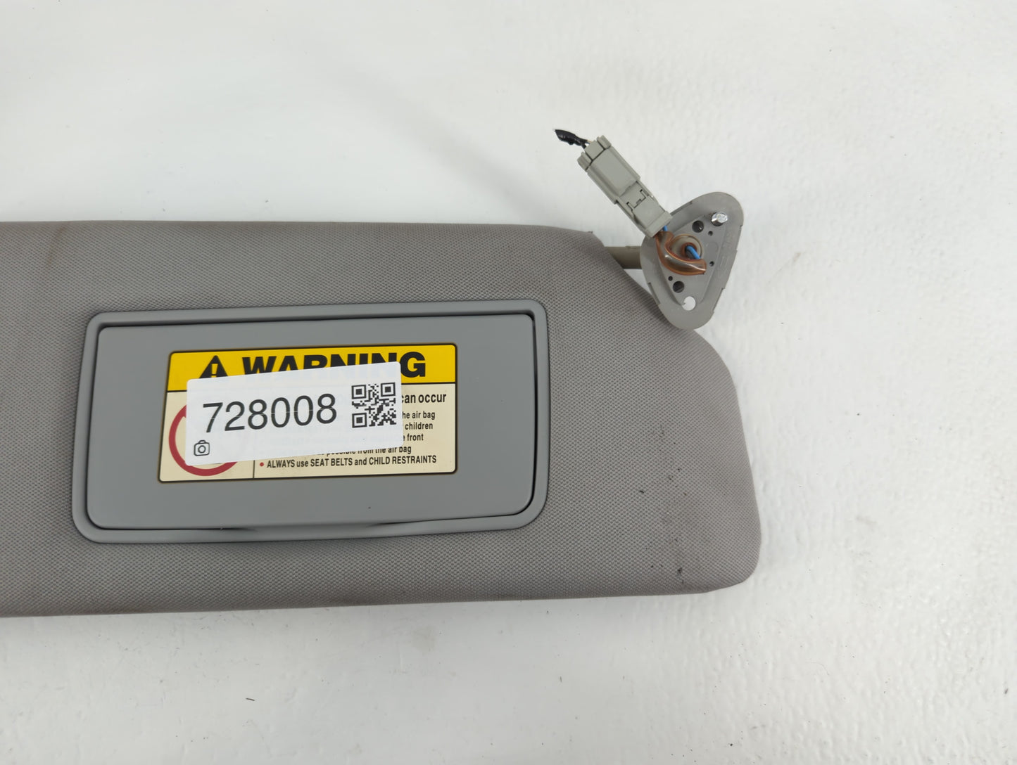 2006 Honda Ridgeline Sun Visor Shade Replacement Passenger Right Mirror Fits OEM Used Auto Parts - Oemusedautoparts1.com