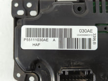 2005-2007 Chrysler 300 Climate Control Module Temperature AC/Heater Replacement P/N:P55111030AE A Fits Fits 2005 2006 2007 OEM Used Auto Parts