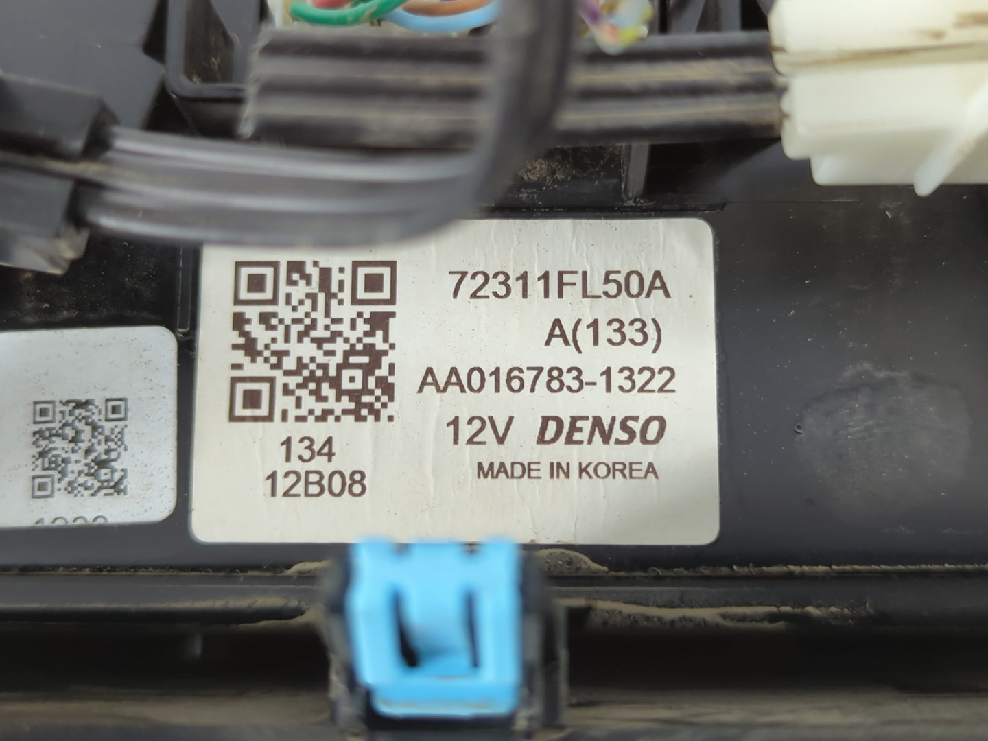 2017-2022 Subaru Impreza Climate Control Module Temperature AC/Heater Replacement P/N:AA016783-1322 72311FL50A Fits OEM Used Auto Parts - Oemusedautoparts1.com