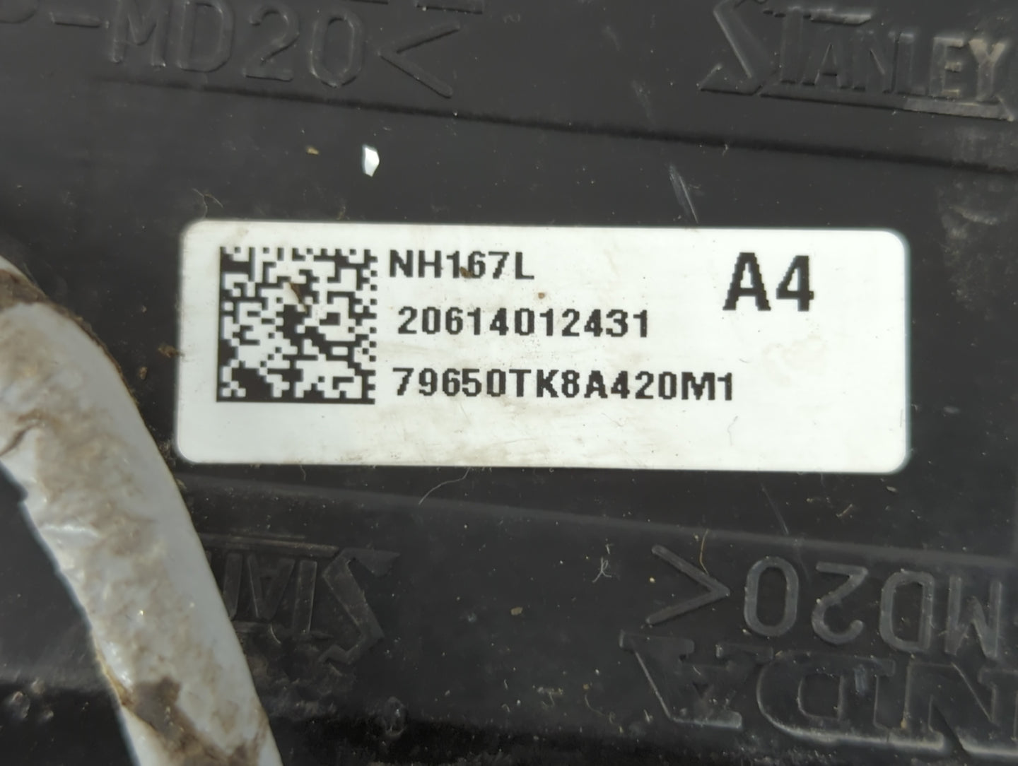 2011-2017 Honda Odyssey Climate Control Module Temperature AC/Heater Replacement P/N:20614012431 NH167L Fits OEM Used Auto Parts - Oemusedautoparts1.com