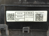 2017-2018 Kia Forte Fusebox Fuse Box Panel Relay Module P/N:91221 B0040 Fits Fits 2017 2018 OEM Used Auto Parts - Oemusedautoparts1.com