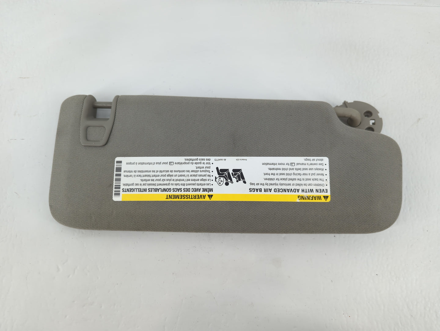 2014-2019 Cadillac Cts Sun Visor Shade Replacement Driver Left Mirror Fits Fits 2014 2015 2016 2017 2018 2019 OEM Used Auto Parts - Oemusedautoparts1.com