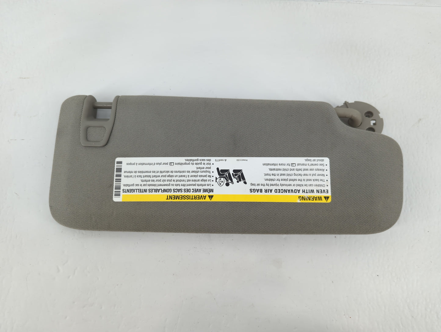 2014-2019 Cadillac Cts Sun Visor Shade Replacement Driver Left Mirror Fits Fits 2014 2015 2016 2017 2018 2019 OEM Used Auto Parts - Oemusedautoparts1.com