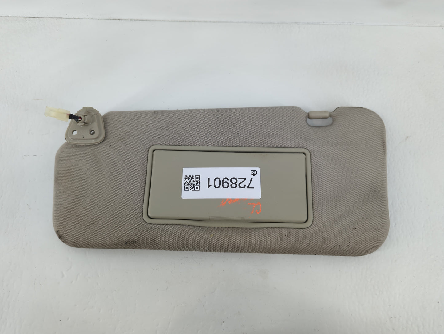 2009-2014 Nissan Murano Sun Visor Shade Replacement Driver Left Mirror Fits Fits 2009 2010 2011 2012 2013 2014 OEM Used Auto Parts - Oemusedautoparts1.com