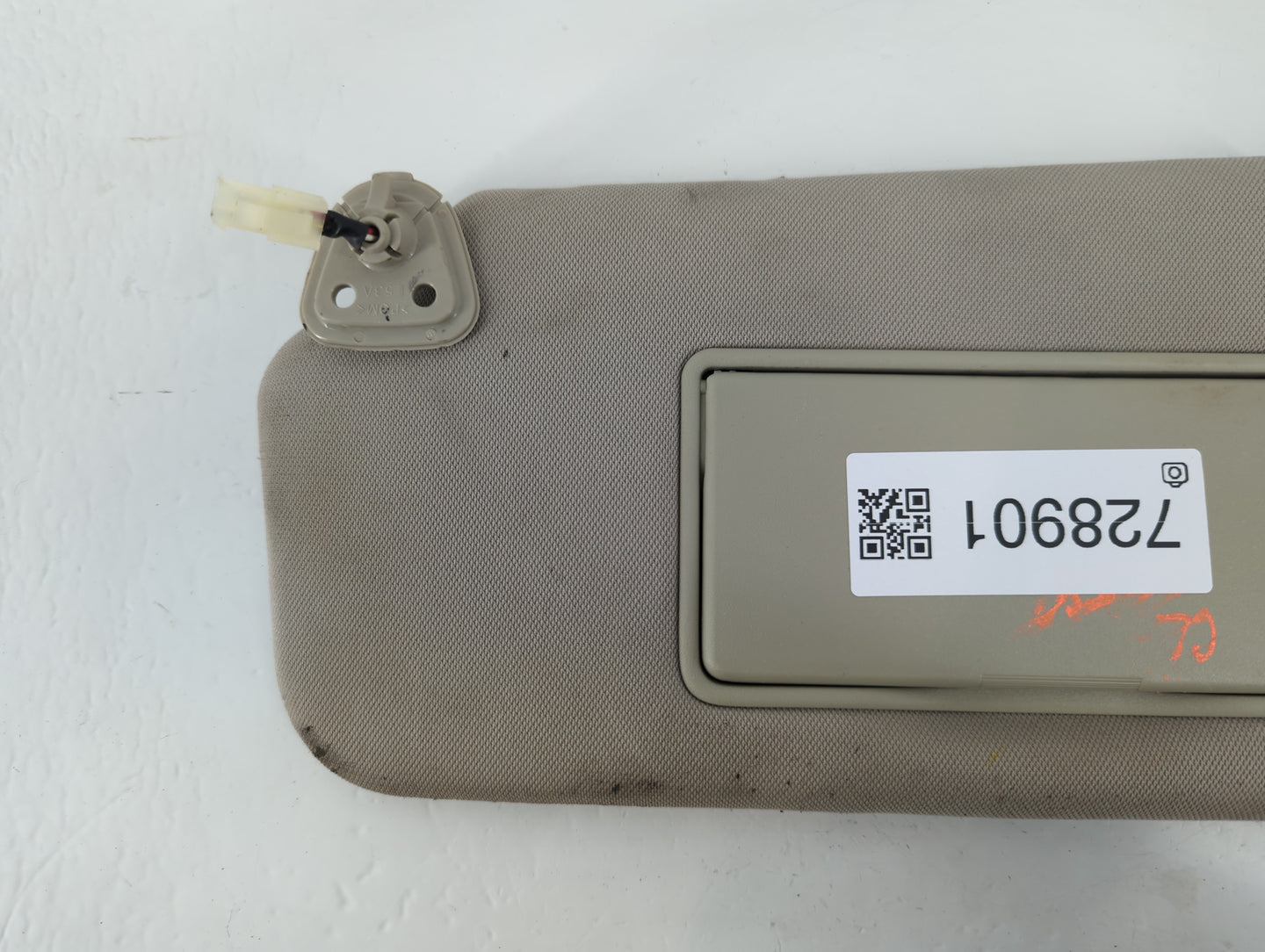 2009-2014 Nissan Murano Sun Visor Shade Replacement Driver Left Mirror Fits Fits 2009 2010 2011 2012 2013 2014 OEM Used Auto Parts - Oemusedautoparts1.com