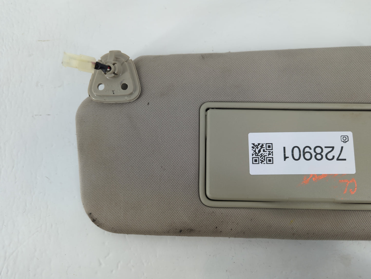 2009-2014 Nissan Murano Sun Visor Shade Replacement Driver Left Mirror Fits Fits 2009 2010 2011 2012 2013 2014 OEM Used Auto Parts - Oemusedautoparts1.com