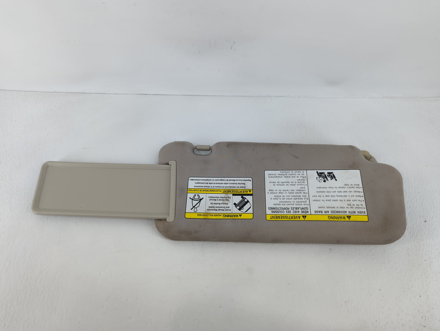 2009-2014 Nissan Murano Sun Visor Shade Replacement Driver Left Mirror Fits Fits 2009 2010 2011 2012 2013 2014 OEM Used Auto Parts - Oemusedautoparts1.com