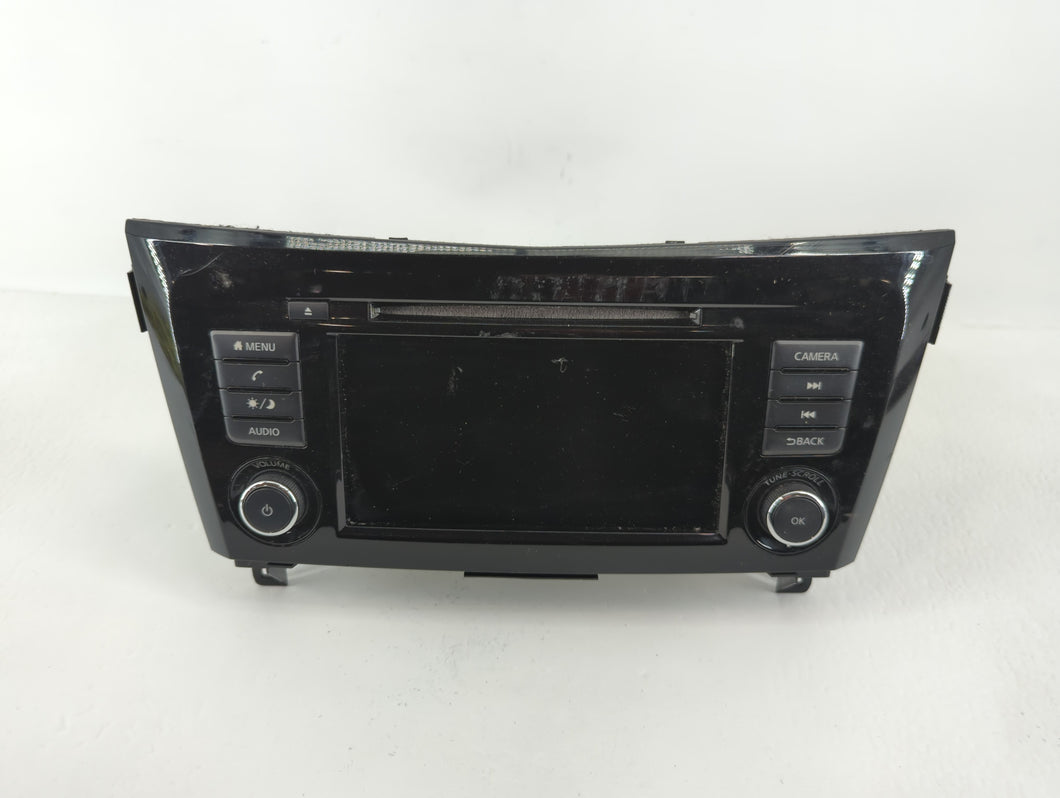 2018-2020 Nissan Rogue Radio AM FM Cd Player Receiver Replacement P/N:7 505 750 819 2591A7FH0A Fits Fits 2018 2019 2020 OEM Used Auto Parts