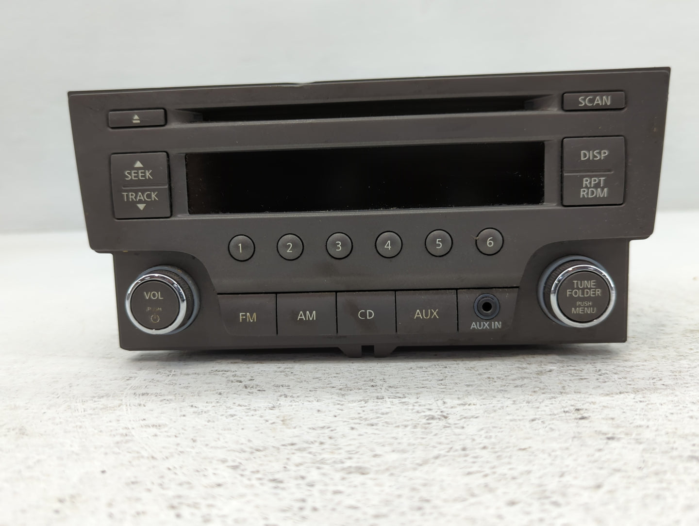 2013-2014 Nissan Sentra Radio AM FM Cd Player Receiver Replacement P/N:28185 3RA2A Fits Fits 2013 2014 OEM Used Auto Parts - Oemusedautoparts1.com