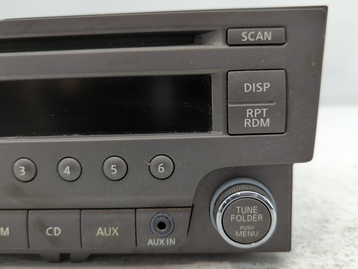 2013-2014 Nissan Sentra Radio AM FM Cd Player Receiver Replacement P/N:28185 3RA2A Fits Fits 2013 2014 OEM Used Auto Parts - Oemusedautoparts1.com