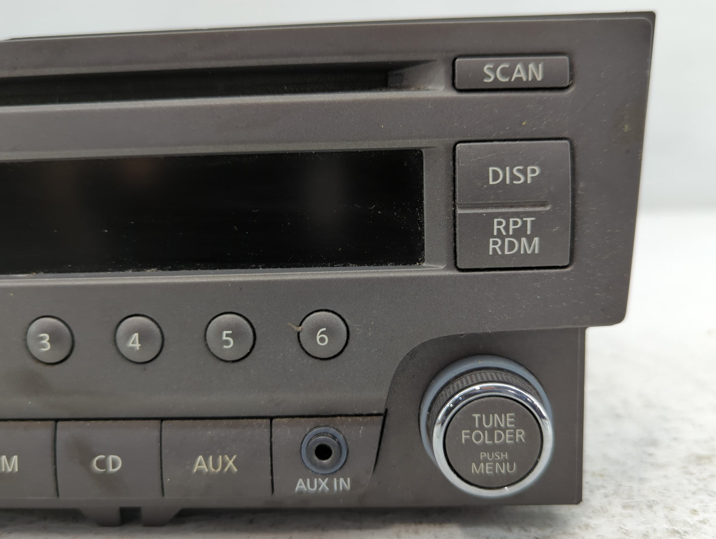 2013-2014 Nissan Sentra Radio AM FM Cd Player Receiver Replacement P/N:28185 3RA2A Fits Fits 2013 2014 OEM Used Auto Parts - Oemusedautoparts1.com