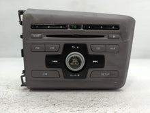 2012 Honda Civic Radio AM FM Cd Player Receiver Replacement P/N:39100-TR0-A315-M1 Fits OEM Used Auto Parts