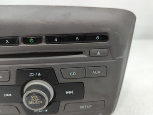 2012 Honda Civic Radio AM FM Cd Player Receiver Replacement P/N:39100-TR0-A315-M1 Fits OEM Used Auto Parts