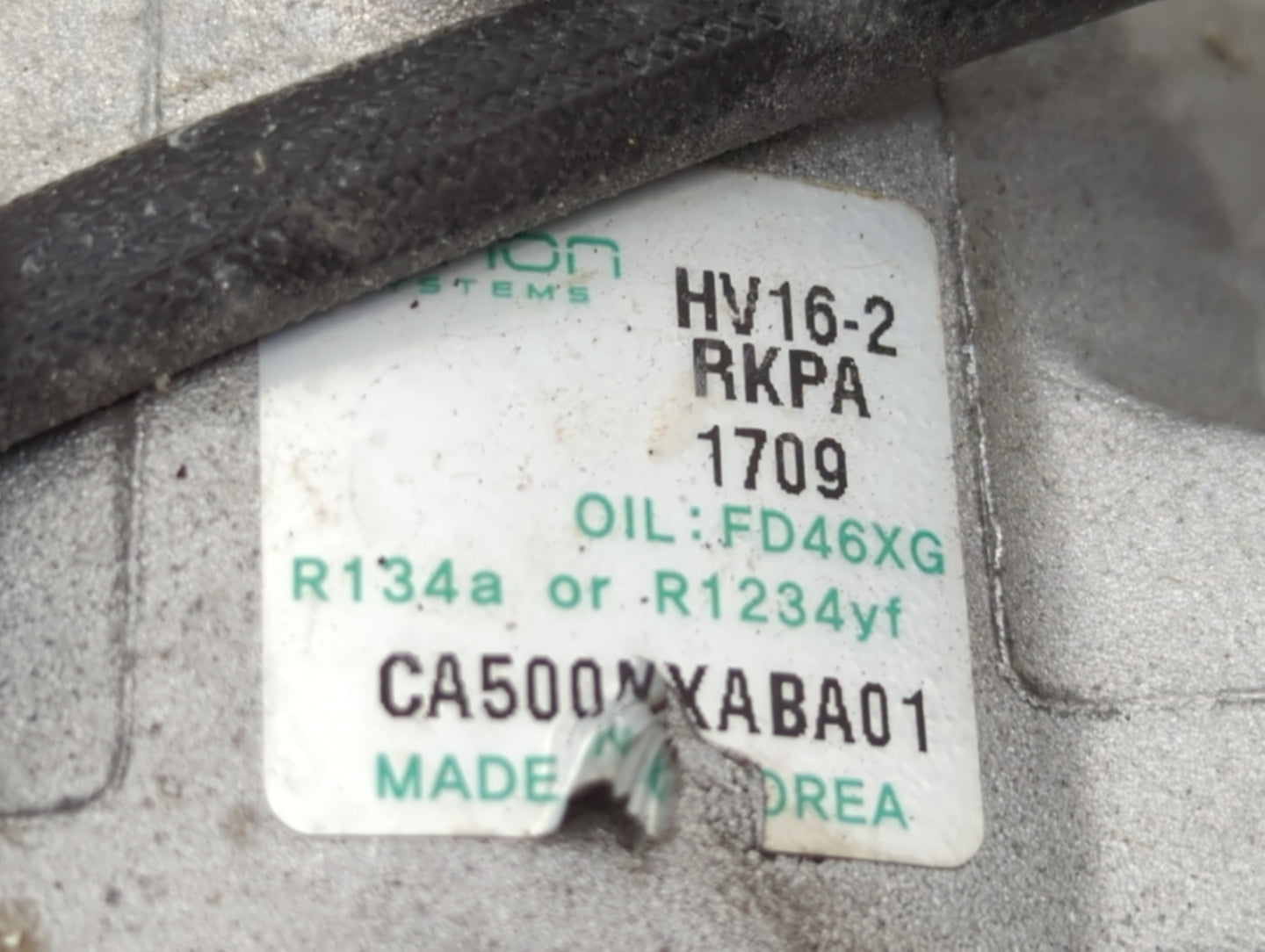 Hyundai Santa Cruz Air Conditioning A/c Ac Compressor Oem - Oemusedautoparts1.com