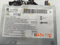 2011 Buick Regal Radio AM FM Cd Player Receiver Replacement P/N:22744758 Fits Fits 2010 OEM Used Auto Parts - Oemusedautoparts1.com